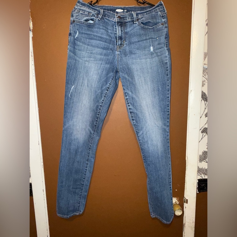 Old Navy Women's Skinny Jeans in Blue